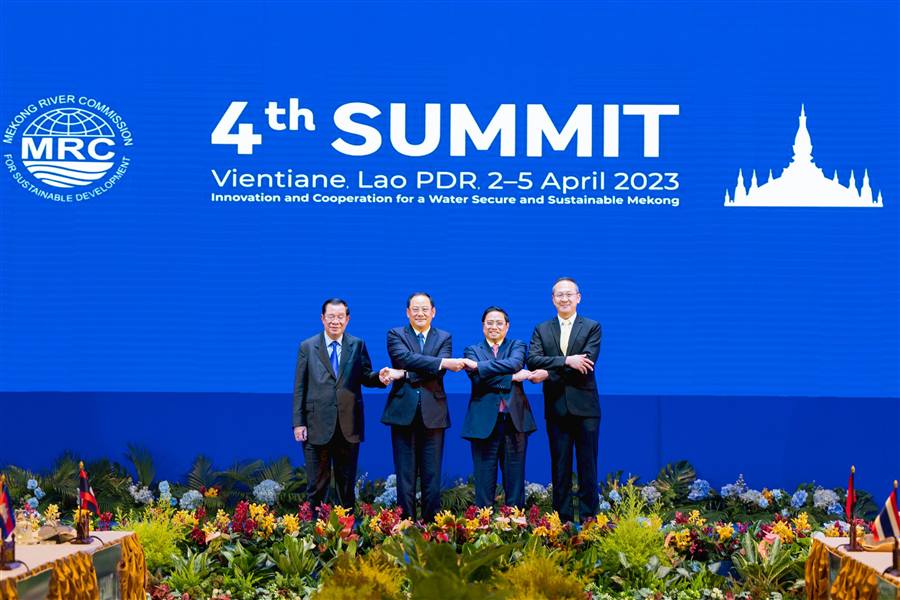 4th MRC Summit leaders, Vientiane, Lao PDR, 2023